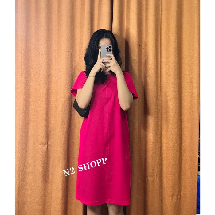 Women's cotton shirt dress