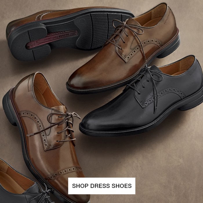 Mens casual dress shoes johnston and murphy