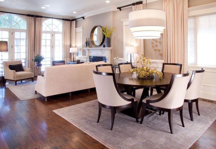 How to decorate a small formal dining room