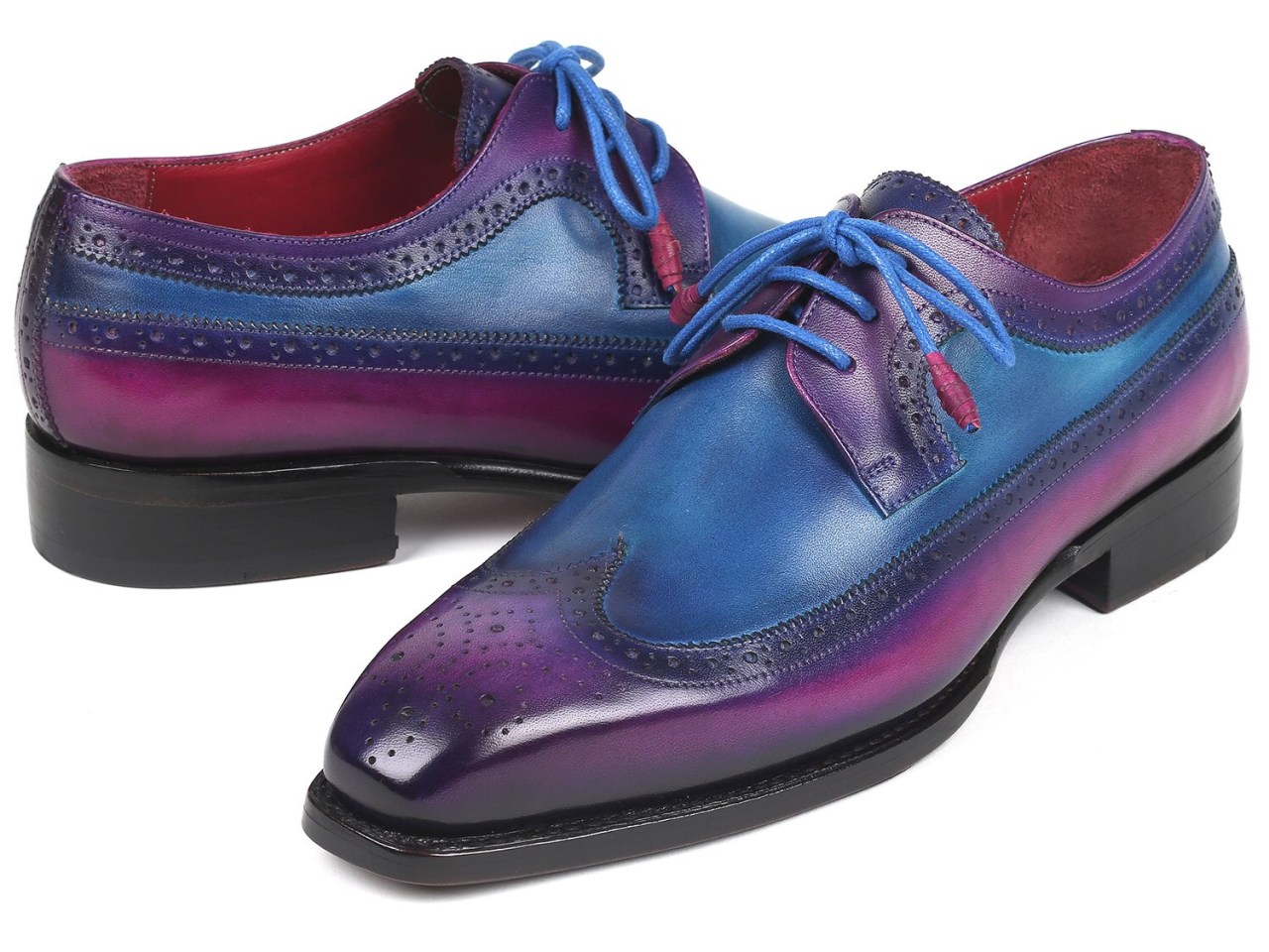 Mens light purple dress shoes