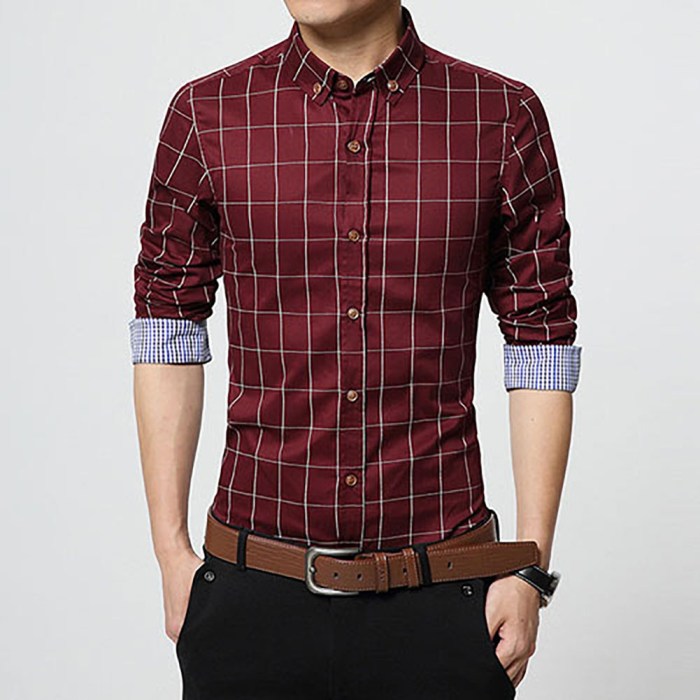 Men long sleeve dress shirts